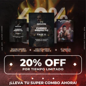 COMBO VERANO (Misión cuerpo perfecto 1 y 2 + Manual del toro)